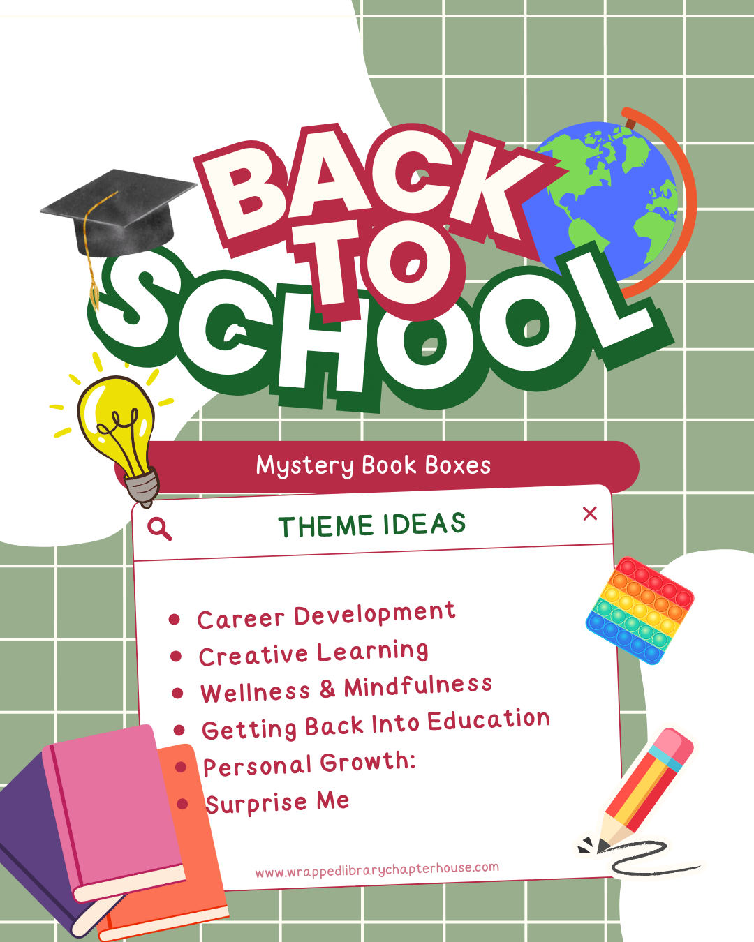 Back to School Book Boxes