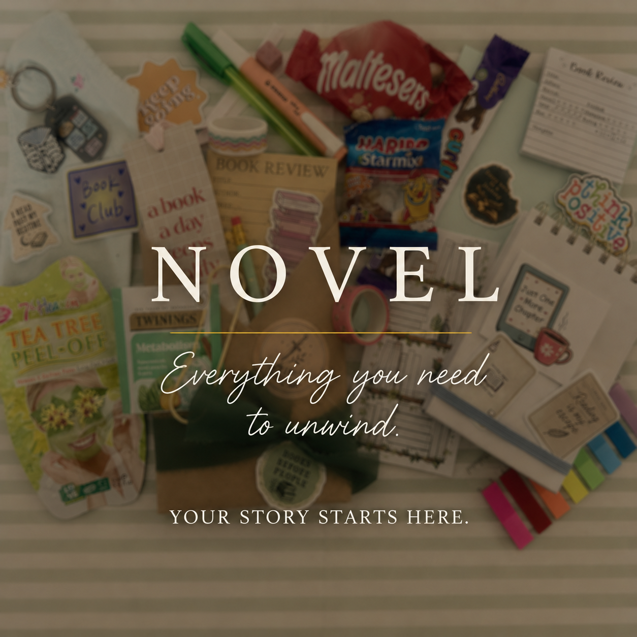 Novel Box — Sunshine Chapter (Pre-loved Book)